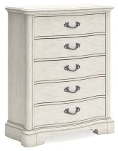 Signature Design by Ashley® B980-46 Arlendyne - Antique White - Five Drawer Chest