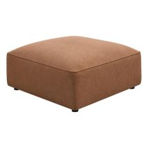CoasterElevations 551593 Jennifer - Square Upholstered Ottoman - Terracotta