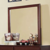 Furniture of America CM7941CH-M Prismo - Mirror - Cherry