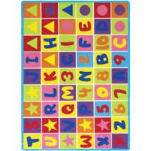 Furniture of America RG5210 Abbey - Area Rug - Alphabet