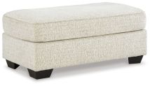 Signature Design by Ashley® 3340414 Valerano - Parchment - Ottoman
