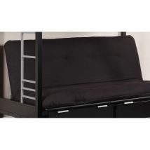 Furniture of America FP-2405BK Plosh - Futon Mattress 6" - Black