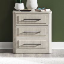Liberty Furniture 522-BR61 Modern Play - Nightstand With Charging Station - Natural White
