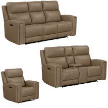 Liberty Furniture 7021TO-UPH-SOLOREC Liberty Furniture 7021TO-UPH-SOLOREC Camden - Sofa With Loveseat & Recliner - Aline Toast