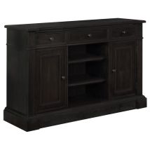 CoasterEssence 121235 Phelps - 2 Door Sideboard Buffet Cabinet - Distressed Noir