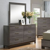Furniture of America CM7867D Manvel - Dresser - Two-Tone Antique Gray