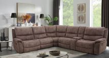 Furniture of America CM9912DB-SECT Jerominus - Sectional - Dark Brown