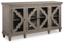 Ashley Furniture A4000037 Fossil Ridge - Accent Cabinet - Gray
