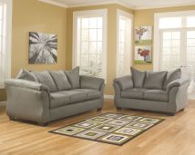 Signature Design by Ashley® 75005/38/35 Darcy - Light Gray - 2 Pc. - Sofa, Loveseat