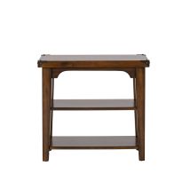 Liberty Furniture 316-OT1021 Aspen Skies - Chair Side Table - Russet Brown