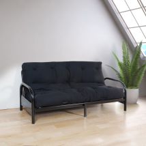 ACME 02802 Nabila - Full Futon Mattress, 6"H - Black - 74"