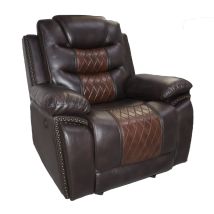 New Classic U7005-13P1-BRN New Classic U7005-13P1-BRN Nikko - Glider Recliner With Power Footrest - Brown