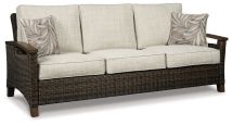 Ashley Furniture P750-838 Paradise Trail - Sofa with Cushion - Medium Brown