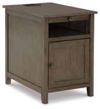Signature Design by Ashley® T300-217 Treytown - Grayish Brown - Chair Side End Table