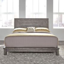Liberty Furniture 406-BR-CPL Modern Farmhouse - California King Platform Bed - Gray