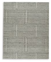 Signature Design by Ashley® R406831 Jossen - Ivory / Gray - Large Rug