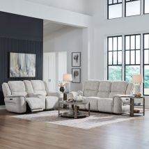 Liberty Furniture 7025PF-UPH-SOLO Clayton - Sofa & Loveseat - Galactic Parchment