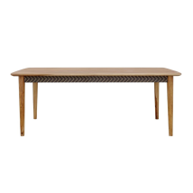 CoasterElevations 110571 Partridge - Rectangular Dining Table - Natural Sheesham