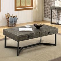 Furniture of America CM4498C Veblen - Coffee Table - Dark Oak / Espresso
