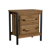 Intercon NC-BR-8002-HCK-C Norcross - Nightstand - Hickory
