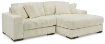Ashley Furniture 21104S4 Ashley Furniture 21104S4 Lindyn - Right Arm Facing Corner Chaise 2 Pc Sectional - Ivory