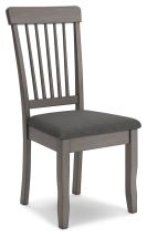 Signature Design by Ashley® D194-01 Shullden - Gray - Dining Room Side Chair (Set of 2)