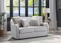 ACME LV00579 Mahler - Loveseat - Beige Linen - 34"