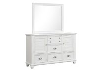 New Classic B2118-060 Jamestown - Landscape Mirror - White