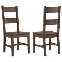 CoasterEveryday 107042 Coleman - Dining Side Chair (Set of 2) - Rustic Golden Brown