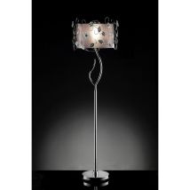 Furniture of America L95121F Elva - Floor Lamp - Silver