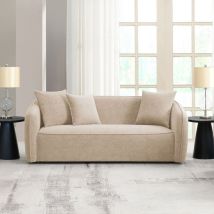 ACME LV03610 Keith - Sofa With 3 Pillows - Beige Chenille