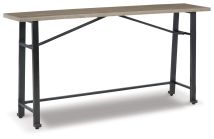 Signature Design by Ashley® D334-52 Lesterton - Light Brown / Black - Long Counter Table