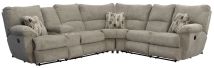 Jackson Furniture Industries 225/62256/62257-38 Jackson Furniture Industries 225/62256/62257-38 Elliott - 2 Piece Power Reclining Sectional With Console - Pewter