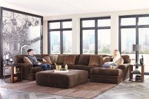 Jackson 437628-1806/49 Mammoth Modular Sectional - Cocktail Ottoman - Chocolate