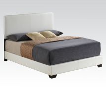 ACME 14387EK_KIT Ireland III - Eastern King Bed - White PU
