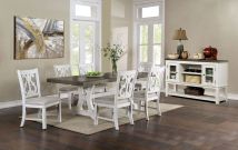 Furniture of America CM3417GY-T-TABLE Auletta - Dining Table - Gray