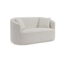 ACME LV01918 Odette - Loveseat With 2 Pillows - Beige