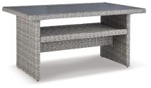 Ashley Furniture P439-625 Naples Beach - RECT Multi-Use Table - Light Gray