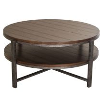 Liberty Furniture 348-OT1010 Breckinridge - Round Cocktail Table - Dark Brown