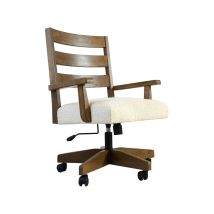 Intercon CL-CH-2105C-WCT-RTA Colonial Oak - Game Chair - Weathered Chestnut