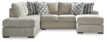 Benchcraft® 20502S2 Benchcraft® 20502S2 Calnita - 2-Piece Sectional With Laf Corner Chaise - Sisal