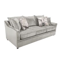 New Classic U1270-30-LGR New Classic U1270-30-LGR Sylvie - Sofa With 4 Accent Pillows - Lush Silver Gray