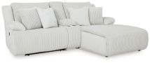 Ashley Furniture 92706S4 Ashley Furniture 92706S4 Top Tier - 3-Piece Reclining Sectional Sofa With Raf Chaise - Alloy