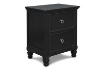 New Classic BB044B-040 New Classic BB044B-040 Tamarack - Nightstand - Black