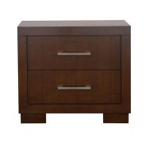 CoasterEssence 200712 Jessica - 2-Drawer Nightstand - Cappuccino
