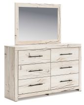 Benchcraft® B2310B1 Lawroy - Dresser And Mirror - Light Natural