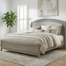 Liberty Furniture 805-BR-KUB Avalon - King Upholstered Bed - Burnished Beige