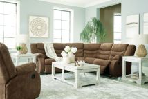 Ashley Furniture 36902/48/50/25 Ashley Furniture 36902/48/50/25 Partymate - 3 Pc. - 2-Piece Rec Sectional, Rocker Recliner - Brindle