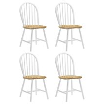 CoasterEveryday 4129 Cinder - Wood Dining Side Chair (Set of 4) - White