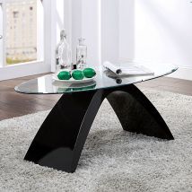 Furniture of America FOA4042BK-C-TABLE Nahara - Coffee Table - Black